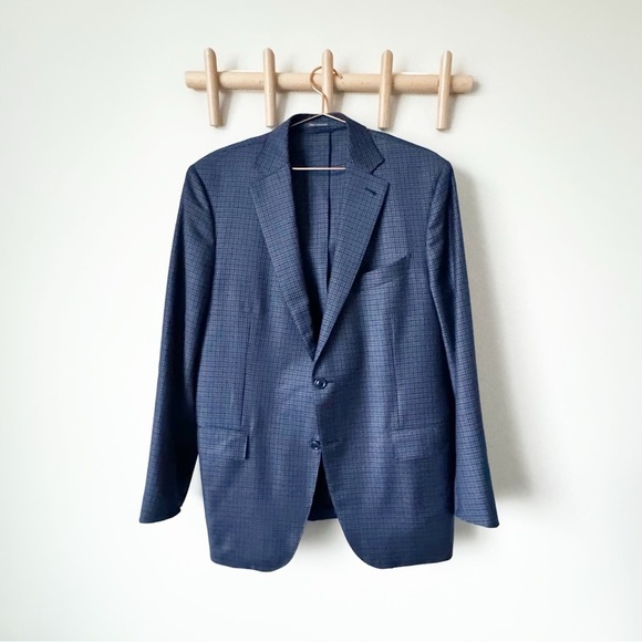 Ermenegildo Zegna Other - Ermenegildo Zegna Blue Wool 10 Pocket Jacket